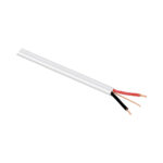 100M FLAT 2.5MM TWIN AND EARTH CABLE COIL – WHITE