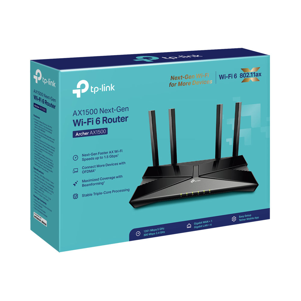 TP-LINK AX1500 WI-FI 6 ROUTER - Image 5