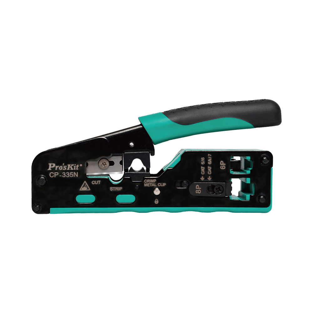 PROSKIT CRIMPING TOOL FOR CAT5/6/7/RJ11/12 + STRIP - Image 7