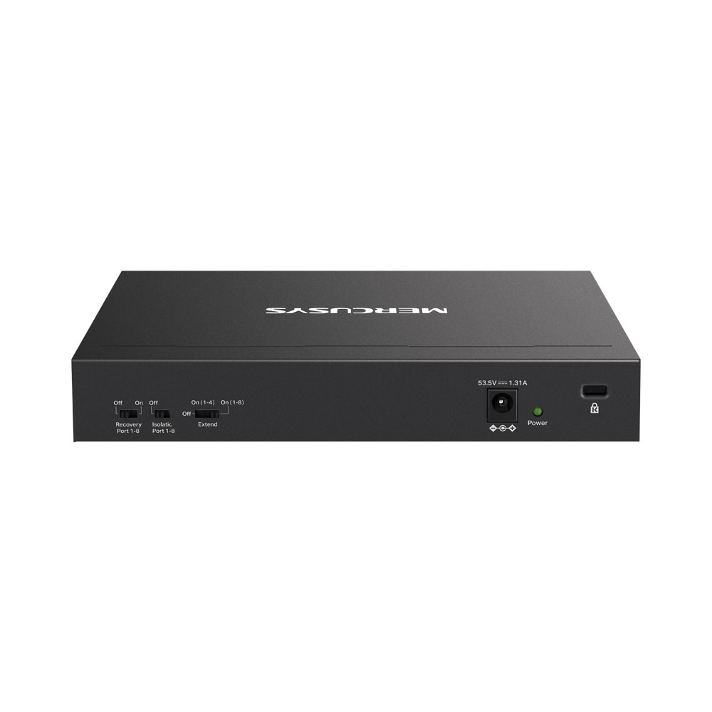 MERCUSYS 10-PORT DESKTOP SWITCH WITH 8-PORT POE+ - Image 2