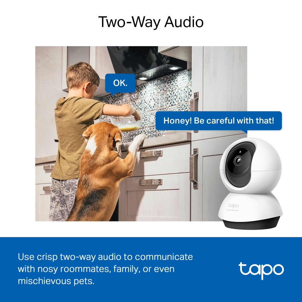 TP-LINK PAN/TILT HOME SECURITY WI-FI 2K 4MP - Image 7