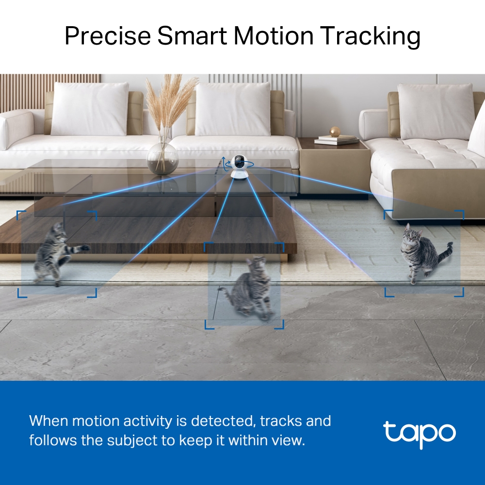 TP-LINK PAN/TILT HOME SECURITY WI-FI 2K 4MP - Image 8