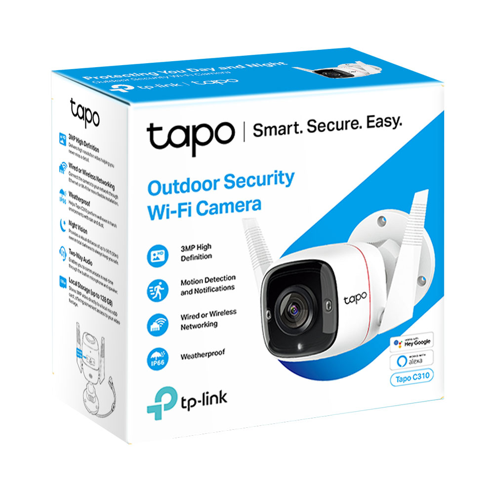 TP-LINK OUTDOOR SECURITY WI-FI CAMERA 1 PACK - Image 4