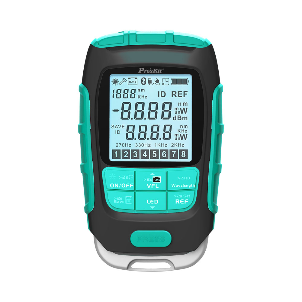 PRO'SKIT MT-7615 4-IN-1 FIBRE OPTICAL POWER MULTIMETER