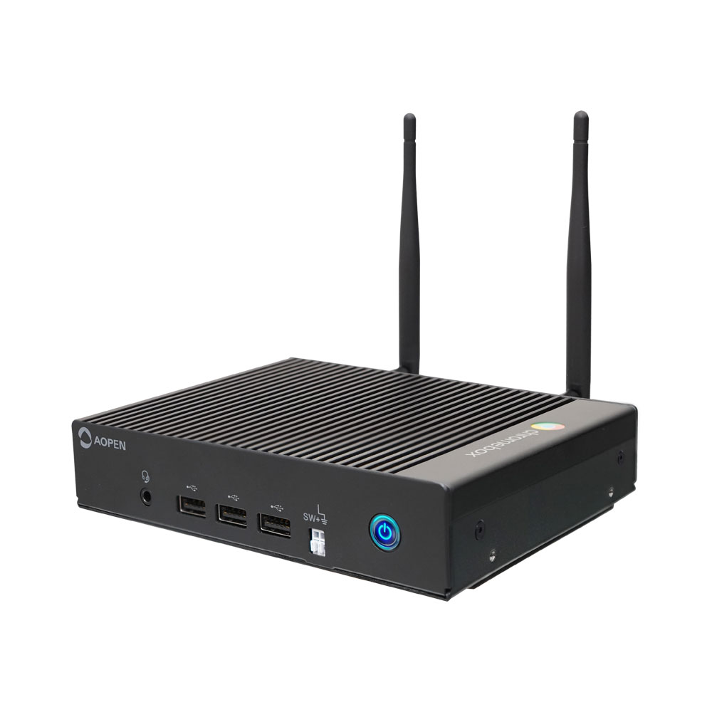 AOPEN CHROMEBOX MINI 2 4K DUAL DISPLAY DIGITAL ENGINE MEDIA PLAYER WITH N4500 CPU, 8GB RAM AND 32GB M.2 SSD