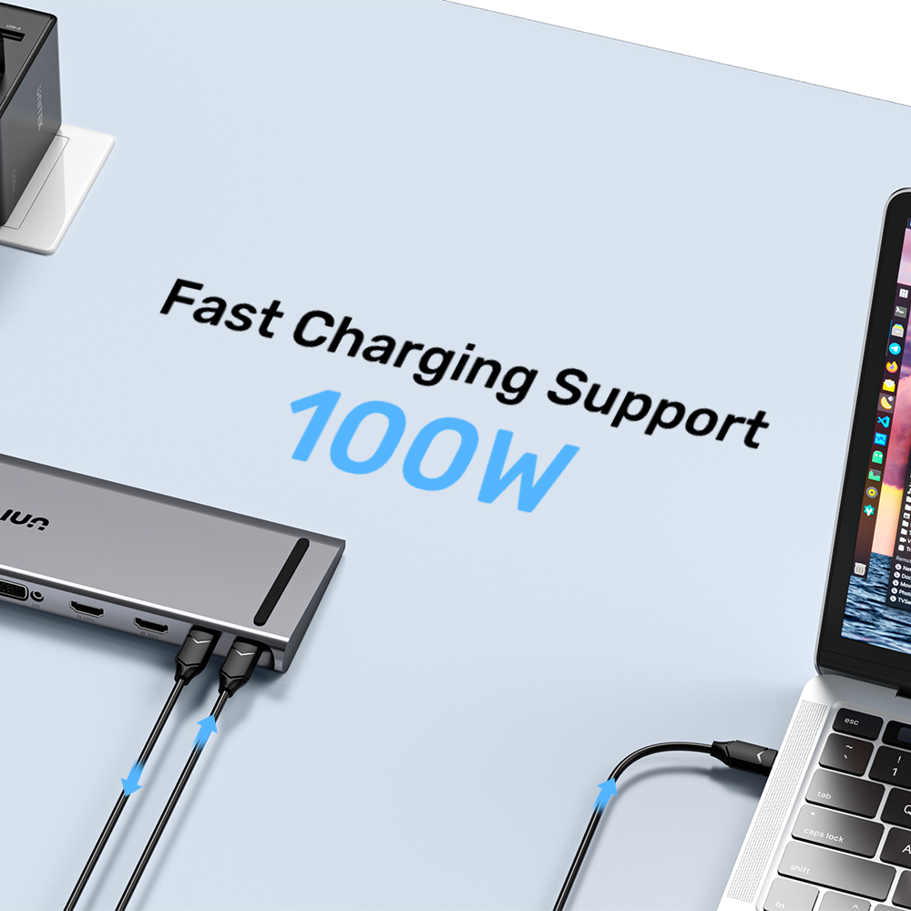 UNITEK USB-C 4K DS/TRIPLE DISPLAY&5GBPS(D1147AGY01 - Image 9