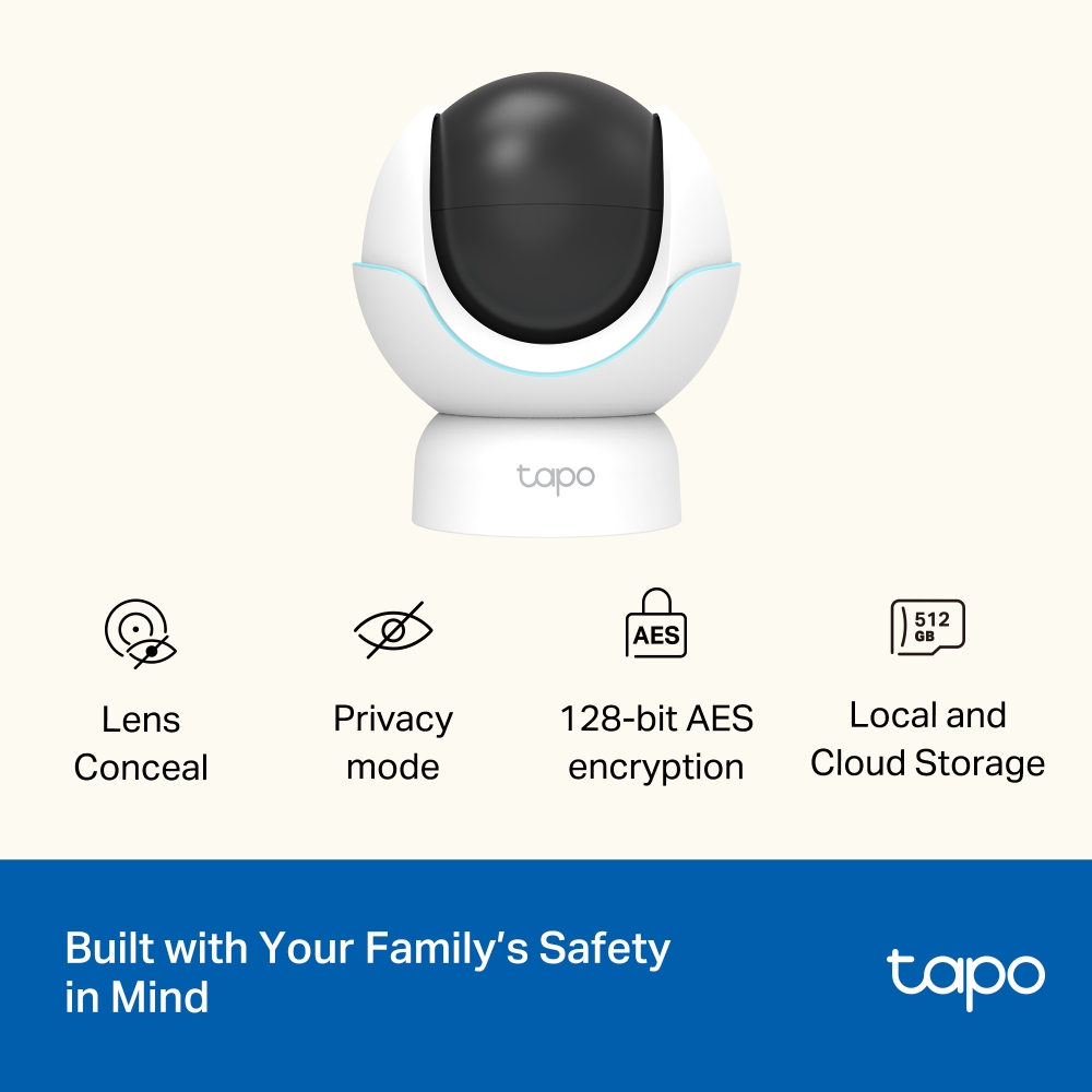 TP-LINK TAPO C840 2K PLUS 1080P DUAL-LENS SMART BABY CAMERA WITH NIGHT LIGHT - Image 18