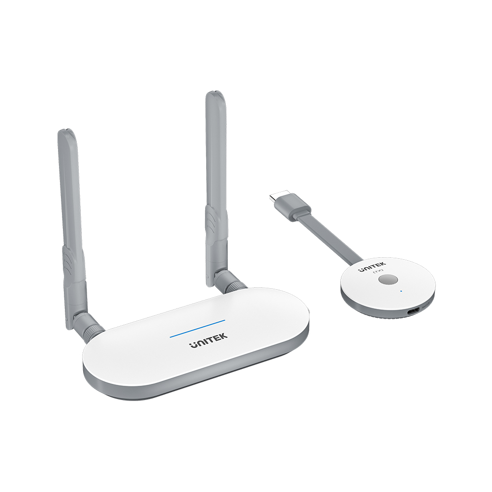UNITEK V1183A 1080P WIRELESS HDMI TRANSMITTER & RECEIVER KIT - UP TO 50M