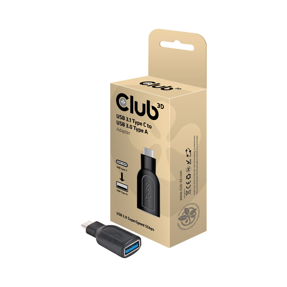 USB TYPE C 3.1 GEN 1 MALE TO USB 3.1 TO F ADAPTER - Image 2