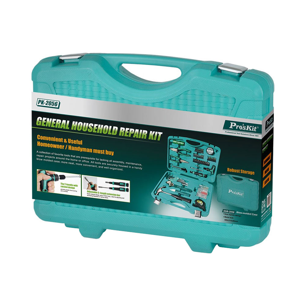 PROSKIT GENERAL HOUSEHOLD REPAIR TOOL KIT* - Image 2