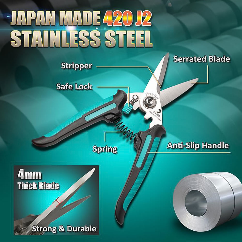 PROSKIT MULTI-PURPOSE SHEARS - Image 2