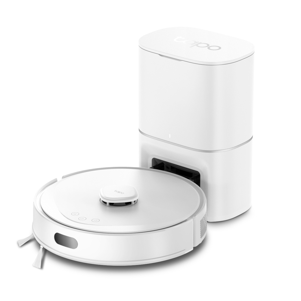 TP-LINK TAPO RV30 MAX PLUS 5300PA HYPER SUCTION ROBOT VACUUM & MOP WITH SMART AUTO-EMPTY DOCK (WHITE) - Image 6