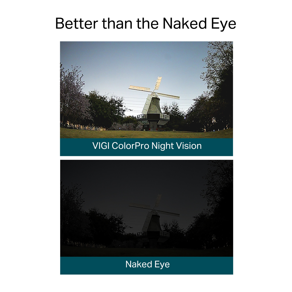 TP-LINK VIGI BULLET IP CAMERA 4MP FULL COLOR 4MM - Image 3