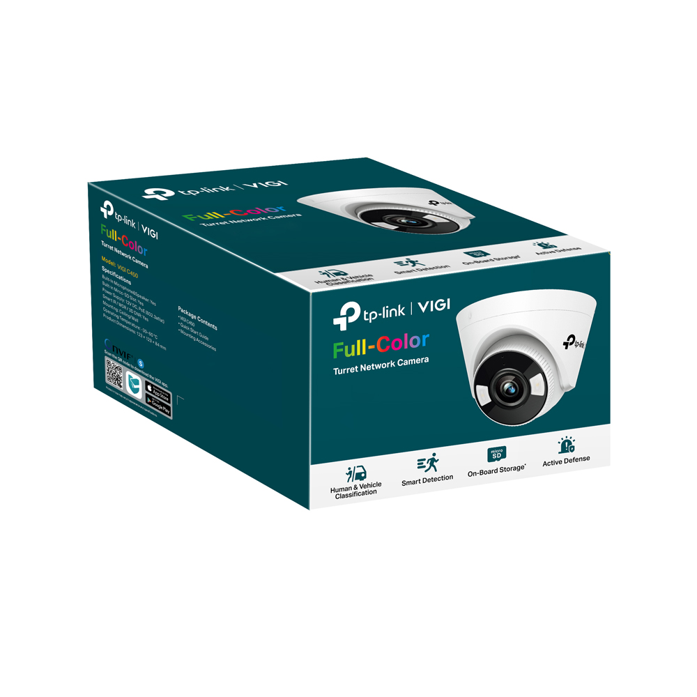 TP-LINK VIGI TURRET IP CAMERA 5MP FULL COLOR 2.8MM - Image 2