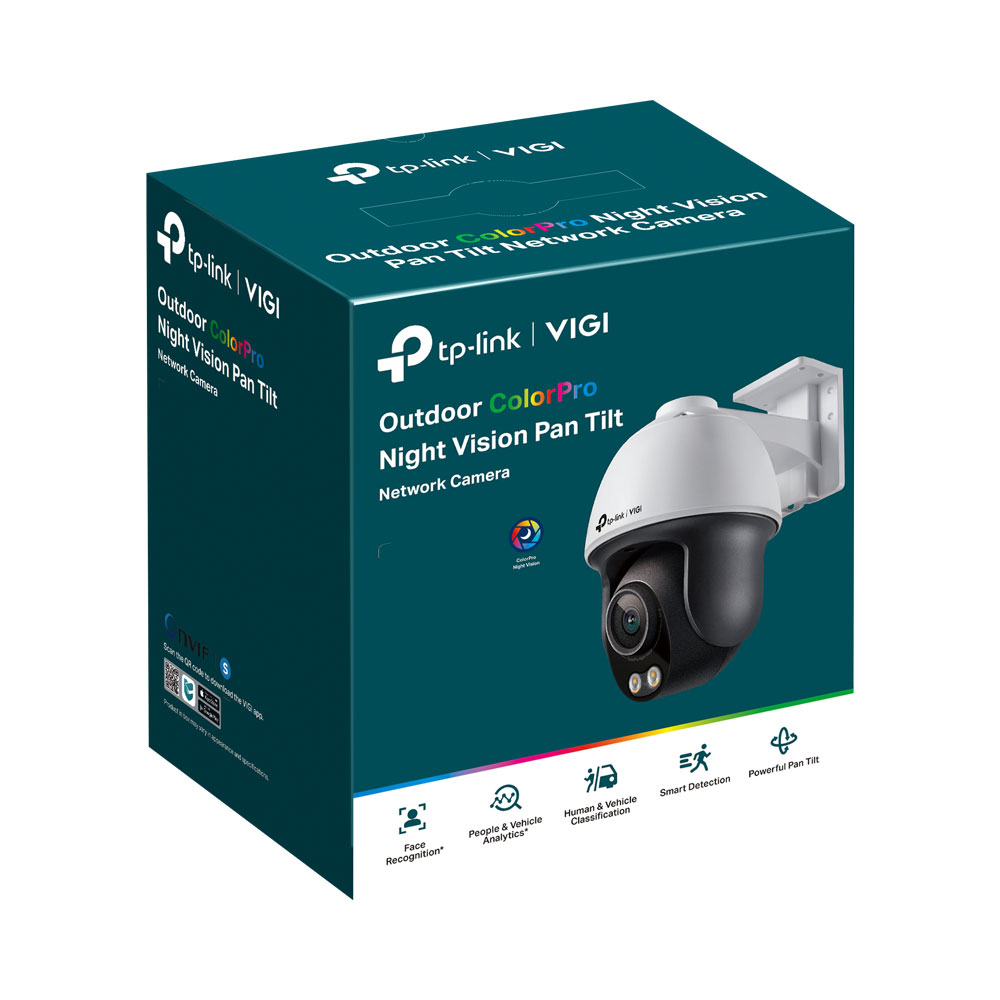 TP-LINK VIGI TURRET IP CAMERA 4MP FULL COLOR 4MM - Image 2