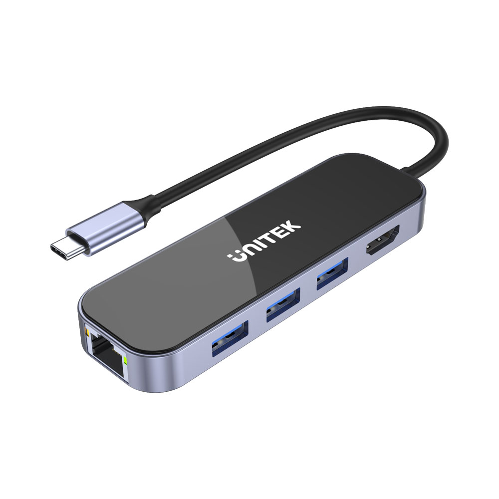 UNITEK 3P 6 IN 1 TYPE-C TO HDMI HUB (D1084A)...*