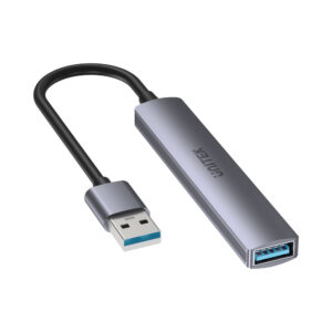 UNITEK USB-A TO 4-PORT HUB SPACE GRY(H1208A)