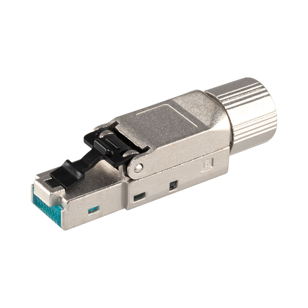 CAT6A SHIELDED TOOLESS RJ45 PLUG