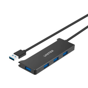 UNITEK 4PORTS POWERED/ULTRA SLIM HUB(Y-3145C)