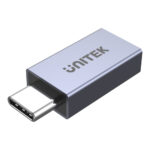UNITEK A1038GY USB4.0 TYPE-C MALE-TO-FEMALE ADAPTER - SUPPORTS 8K @60HZ, 240W PD AND 40GBPS