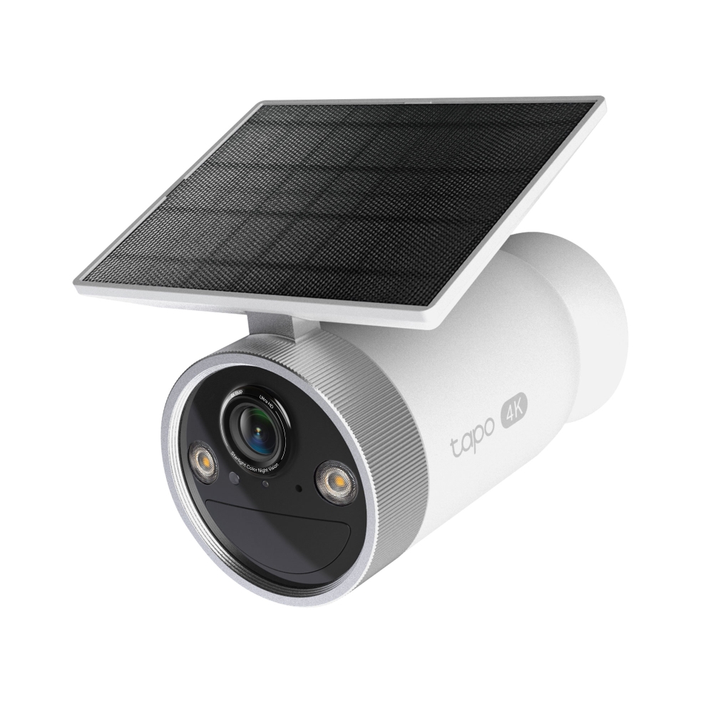 TP-LINK TAPO C465 4K 8MP BATTERY-POWERED SECURITY CAMERA WITH BUILT-IN SOLAR PANEL