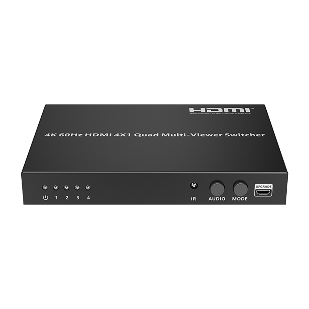 LENKENG LKV401MV-4K60HZ-V2.0 4K @60HZ HDMI 4X1 QUAD MULTIVIEWER SWITCHER - Image 2