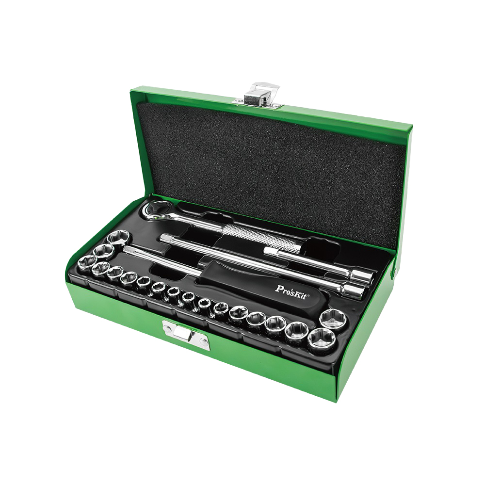 PROSKIT 8PK-SD016 23-PIECE 1/4" DRIVER SOCKET SET