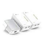 TP-LINK TL-WPA4220 TKIT AV600 POWERLINE UNIVERSAL WI-FI RANGE EXTENDER 3-DEVICE KIT