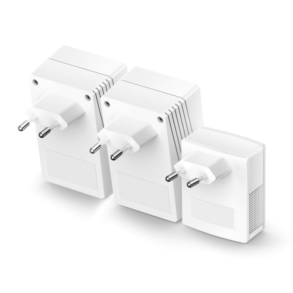TP-LINK TL-WPA4220 TKIT AV600 POWERLINE UNIVERSAL WI-FI RANGE EXTENDER 3-DEVICE KIT - Image 3