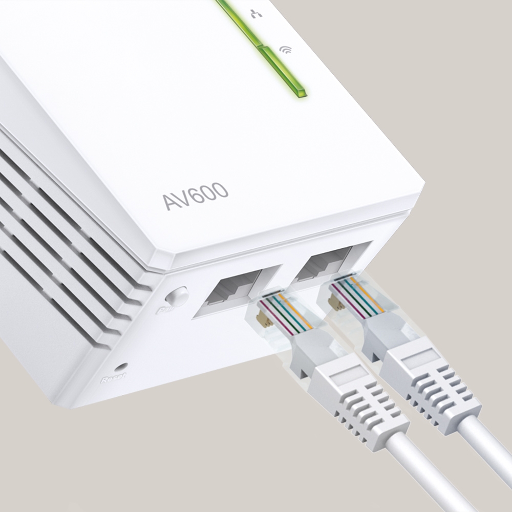 TP-LINK TL-WPA4220 TKIT AV600 POWERLINE UNIVERSAL WI-FI RANGE EXTENDER 3-DEVICE KIT - Image 6