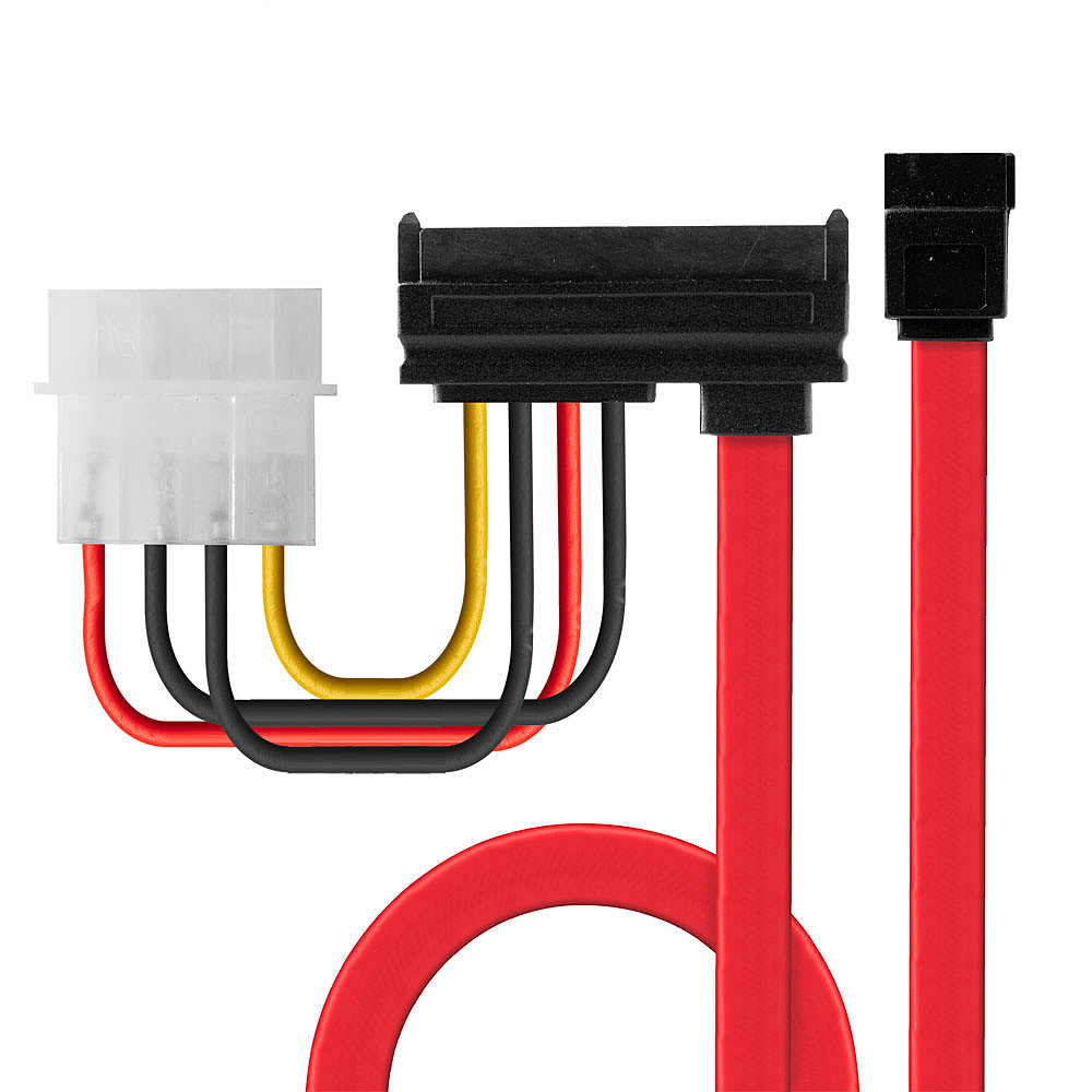 (RU) 0.3M INTERNAL SATA COMBO RED CABLE - Image 2