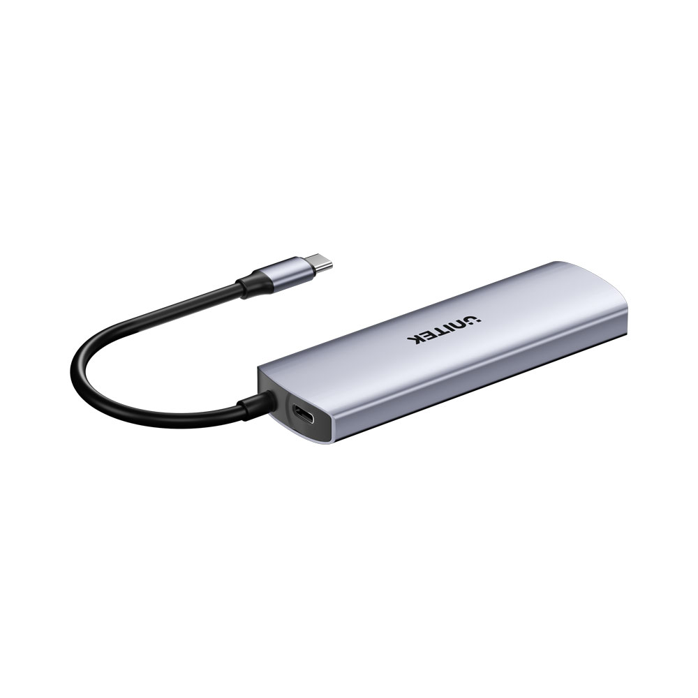 UNITEK 4IN1 USB-C 10GPS HUB GRY(H1112D) - Image 2