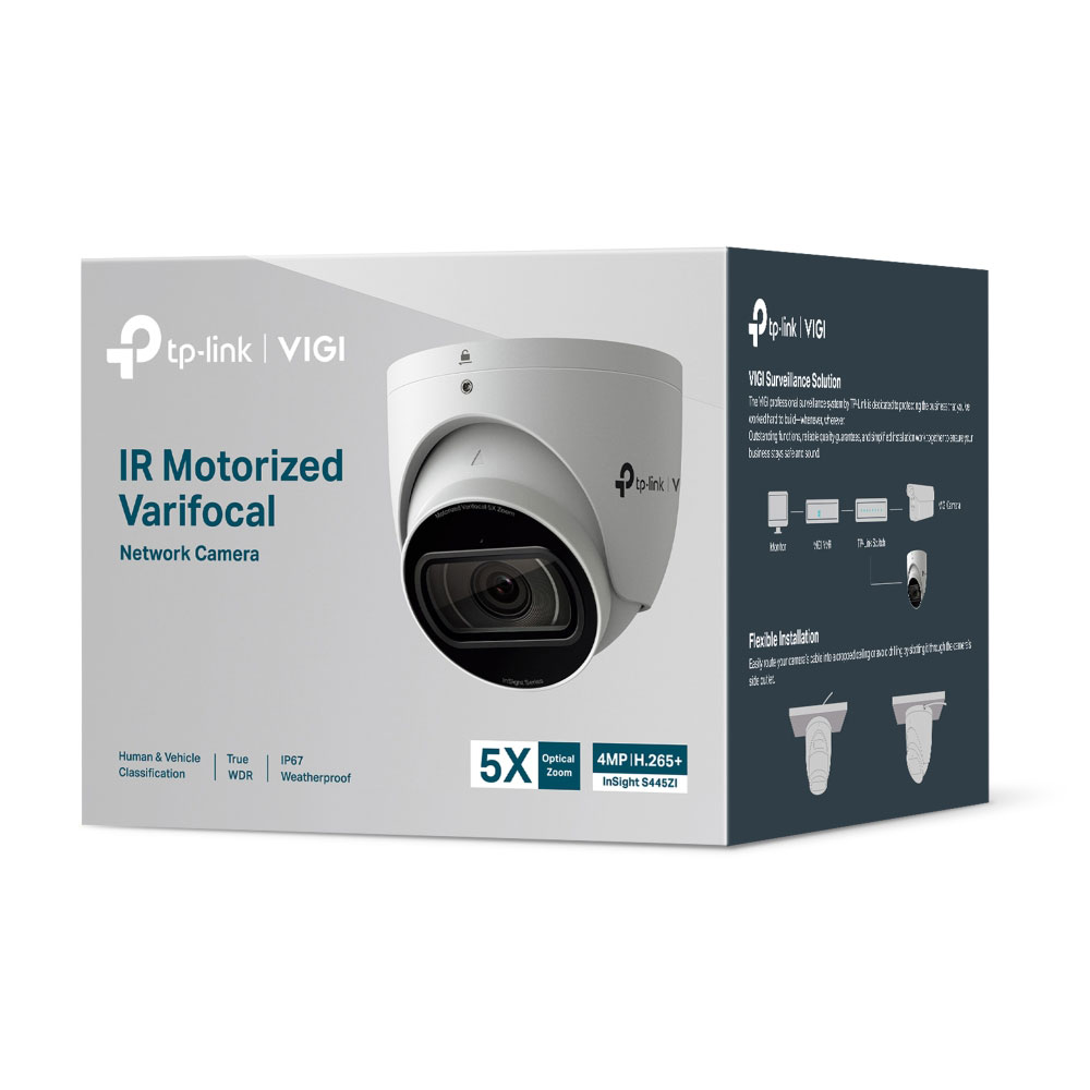 TP-LINK VIGI DOME IP CAMERA 4MP IR 2.7MM-13.5MM - Image 4