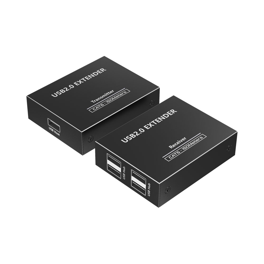 LENKENG LKV100USB 150M 4-PORT USB2.0 EXTENDER OVER CAT6 - Image 4