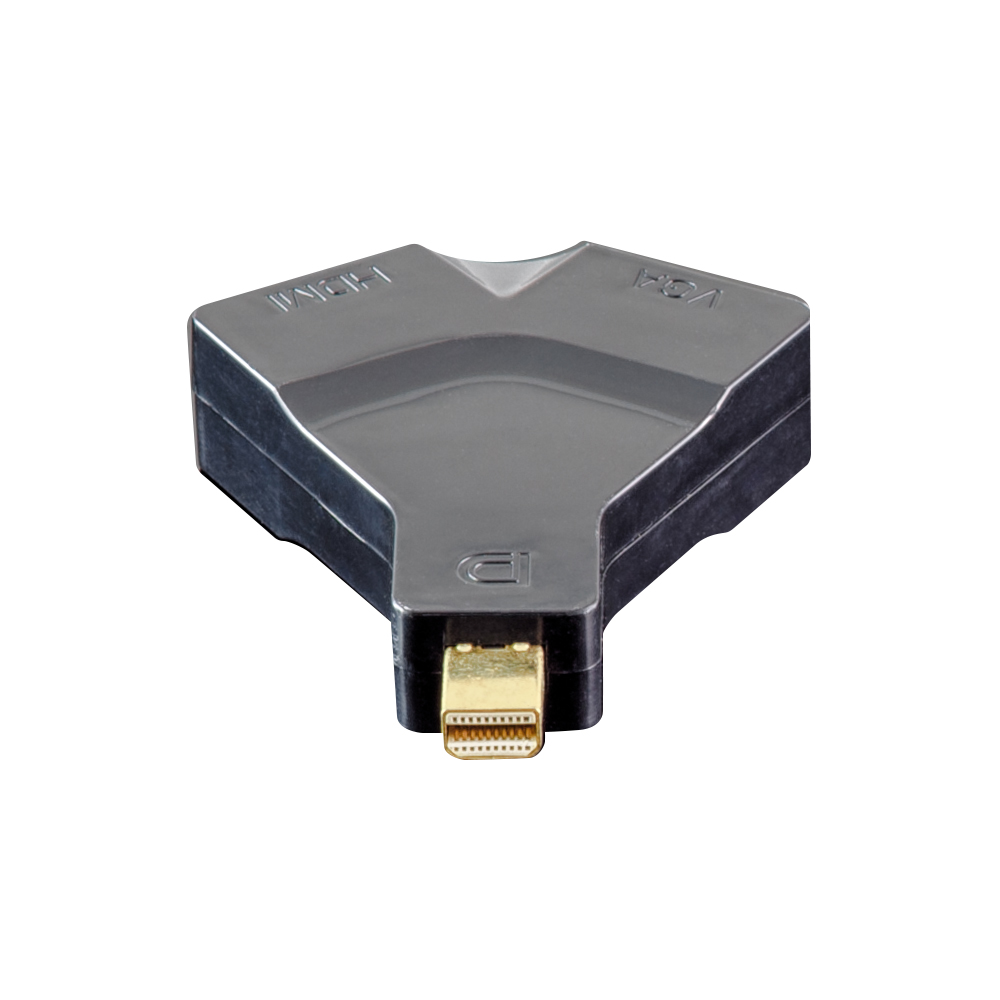 MINI DISPLAY MALE TO VGA & HDMI FEMALE (DPIC-031) - Image 3