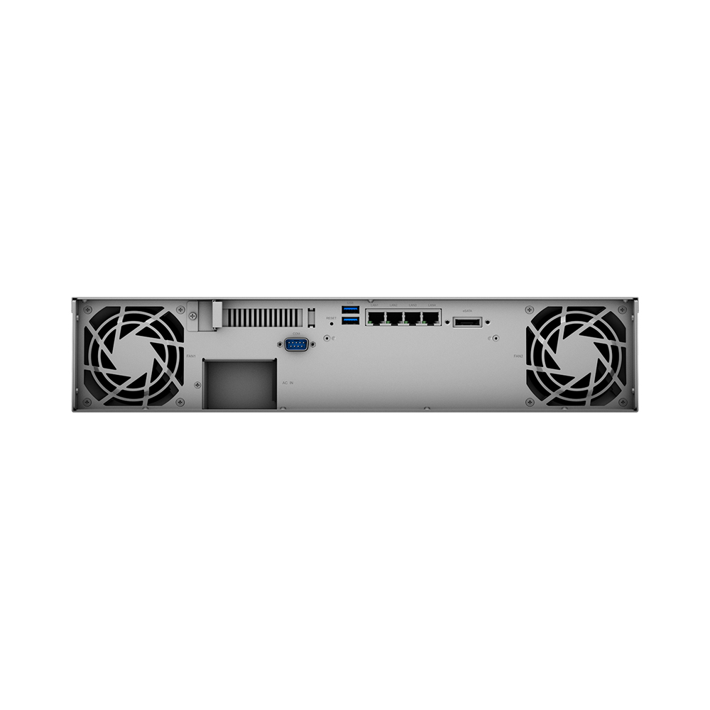 SYNOLOGY RACKSTATION RS1221+ 8-BAY 2U RACKMOUNT NAS - AMD RYZEN V1500B 2.2GHZ QUAD-CORE CPU, 4GB ECC RAM, DISKLESS - Image 4