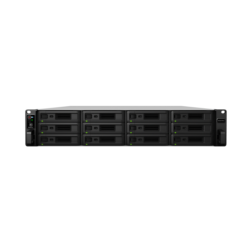 SYNOLOGY RACKSTATION RS3621RPXS 12-BAY 2U RACKMOUNT NAS WITH REDUNDANT POWER - INTEL XEON D-1531 2.2GHZ 6-CORE CPU, 8GB ECC RAM, DISKLESS - Image 2