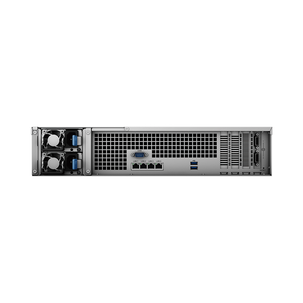 SYNOLOGY RACKSTATION RS3621RPXS 12-BAY 2U RACKMOUNT NAS WITH REDUNDANT POWER - INTEL XEON D-1531 2.2GHZ 6-CORE CPU, 8GB ECC RAM, DISKLESS - Image 4