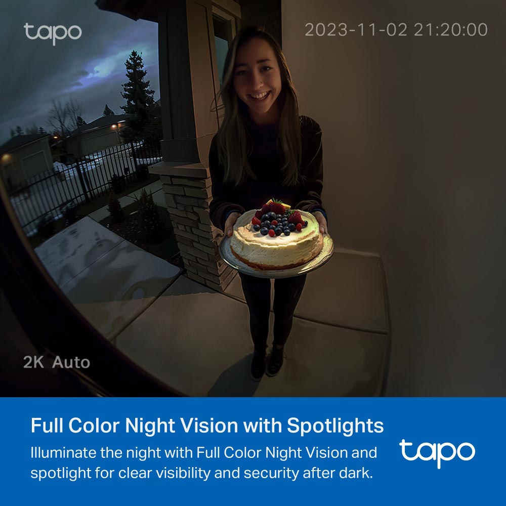 TP-LINK TAPO VIDEO DOORBELL D210 3MP - Image 3