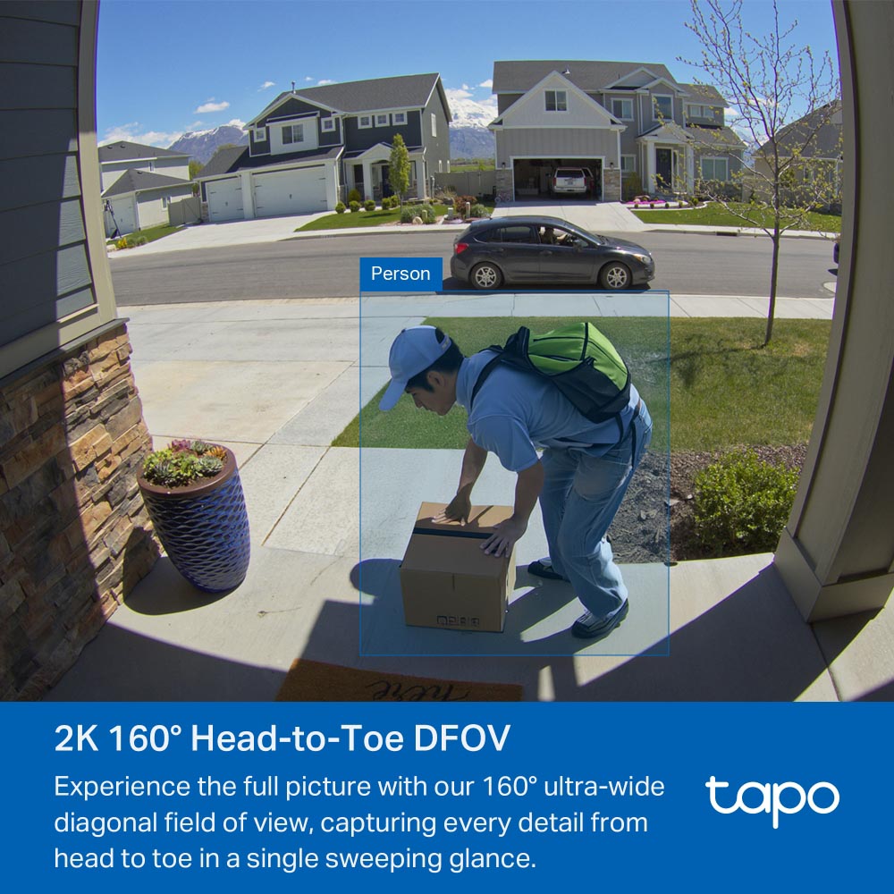 TP-LINK TAPO VIDEO DOORBELL D210 3MP - Image 8