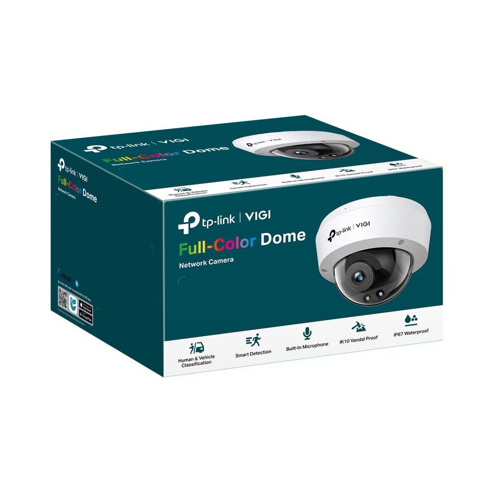 TP-LINK VIGI DOME IP CAMERA 4MP FULL COLOR 2.8MM - Image 2