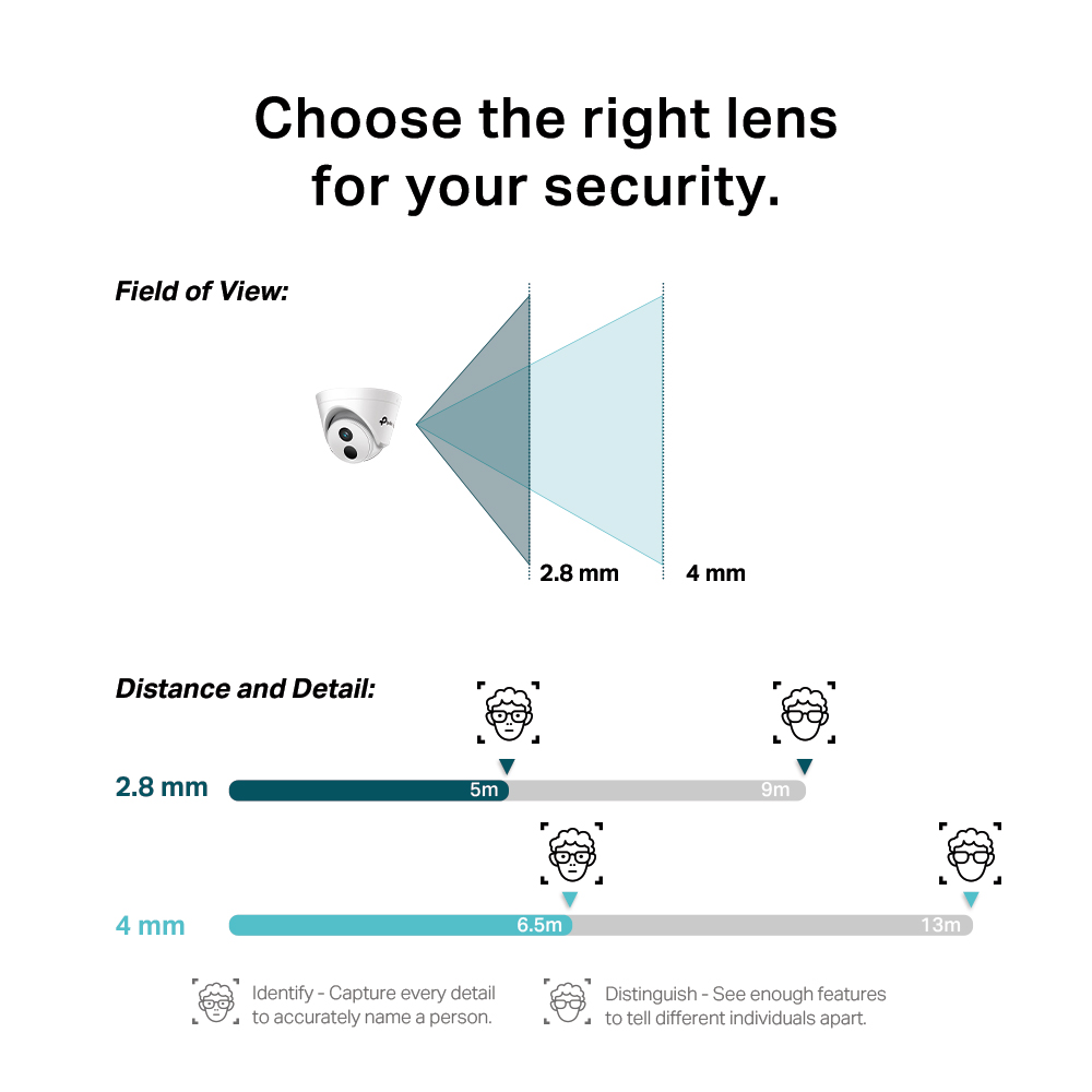 TP-LINK VIGI TURRET IP CAMERA 2MP FULL COLOR 2.8MM - Image 5