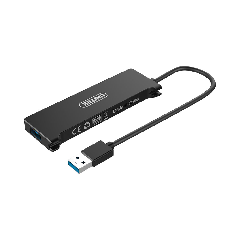UNITEK USB3.0 4-PORT HUB BLACK (Y-3145BK) - Image 2