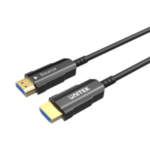 UNITEK 50M ACTIVE OPT CAB BLACK(C11072BK-50M)