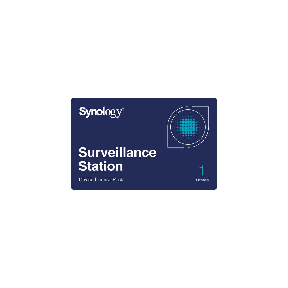 SYNOLOGY 1-PACK SURVEILLANCE DEVICE LICENSE - VIRTUAL LICENSE