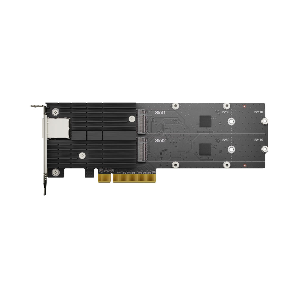 SYNOLOGY COMBO PCIE 10GBASE-T DUAL M.2 NVME SSD