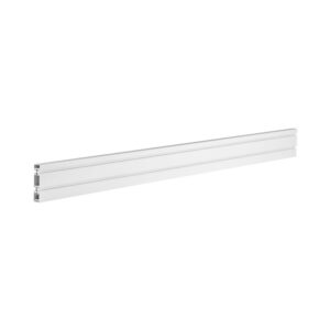 SLATWALL ALIMINIUM PANEL,WHITE UP TO 40KG