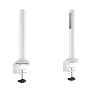 SLATWALL DESK MOUNTING POLE, WHITE UP TO 50KG