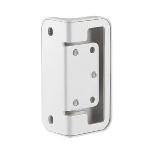 SLATWALL WALL MOUNTING PLATE, WHITE UP TO 50KG